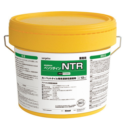 サンゲツ 接着剤 床用 更新性接着剤 NTR 12kg BB-367 1缶単位