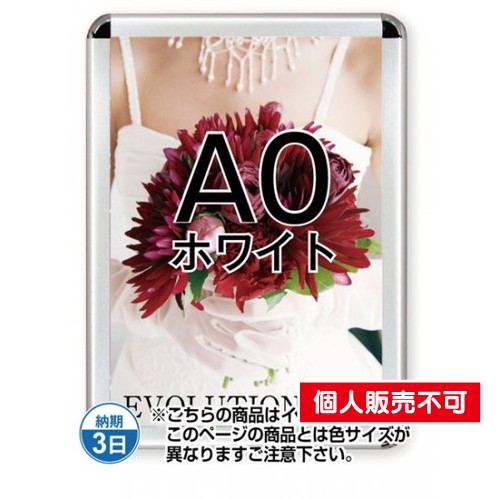 ポスターグリップ44R(屋内用)，A0ホワイト，TSK-PG-44R-A0W(N) の商品画像