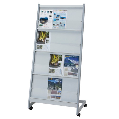 パンフレットスタンド，A-412，3列タイプ，52611***の商品画像