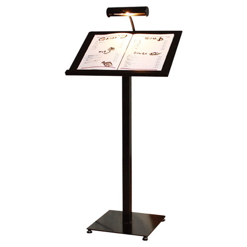 LEDメニューライトスタンド，ML42，ブラック，55633BLKの商品画像
