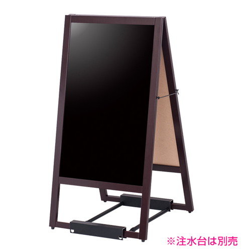 A型マーカーボードカスタム(両面)，ブラウン，42992***の商品画像
