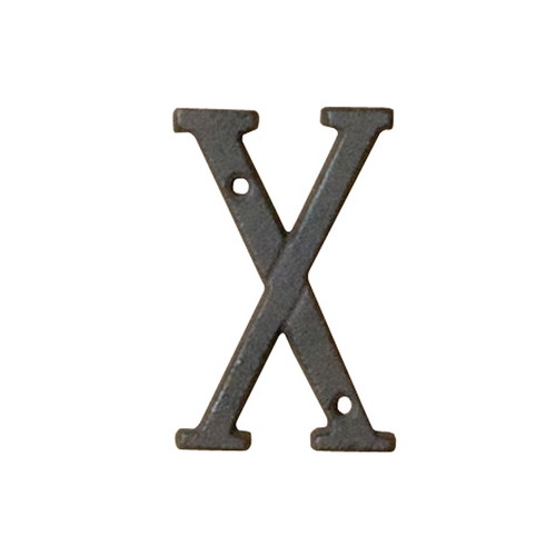 アイアンアルファベット，X，60523-24 の商品画像