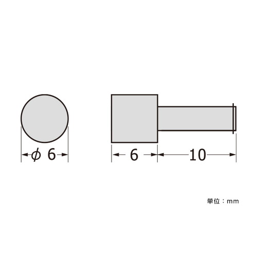 パネルフィクス，バー，Φ6-6ボルト，SCPAB051 の商品画像