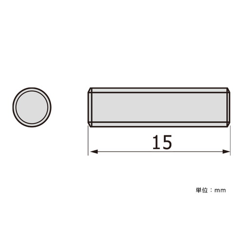 パネルフィクスバー，接続ねじM4-15，SCPAB064 の商品画像