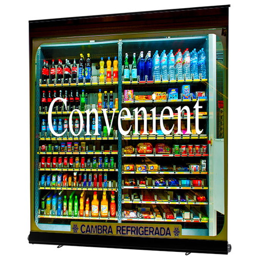 ロイヤルロールスクリーンバナー，W2000，ブラック，55337-4Bの商品画像