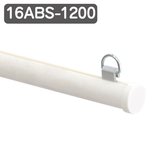 メディアホルダー(樹脂)16ABS-1200白，43586WHTの商品画像
