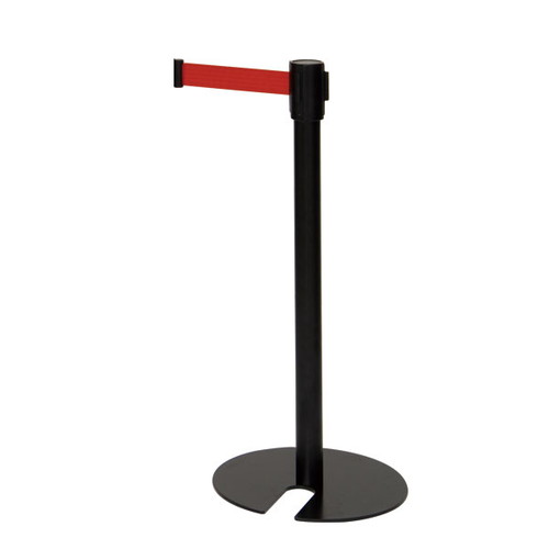 ガイドポールSUS-3B(H80cm)ベルト赤，55494REDの商品画像