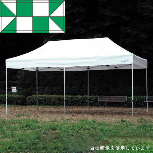 テント，ミスタークイック，T-24，緑白，53018-03の商品画像