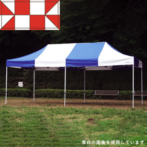 テント，ミスタークイック，T-36，赤白，53019-01の商品画像