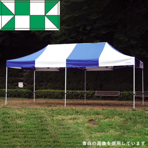テント，ミスタークイック，T-36，緑白，53019-03の商品画像