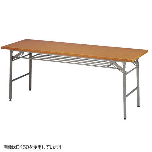 折りたたみテーブル，W1800D600チーク，41279-2*の商品画像