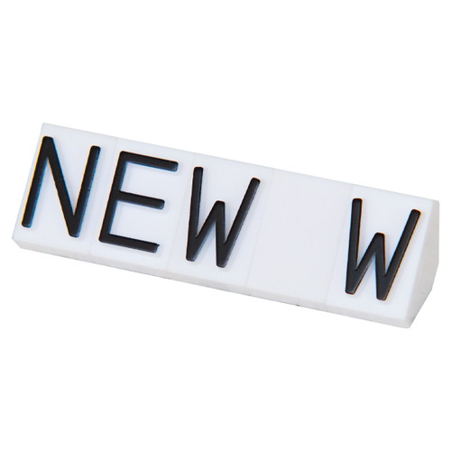 プライスキューブ補充L用5セット白/黒NEW，07105BKN の商品画像