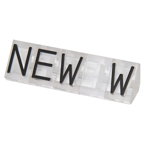 プライスキューブ補充L用5セット透/黒NEW，07105CLN の商品画像