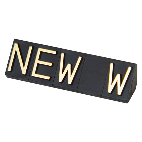 プライスキューブ補充L用5セット黒/金NEW，07105GDN の商品画像