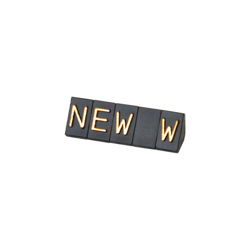 プライスキューブ補充S用5セット黒/金NEW，07107GDN の商品画像