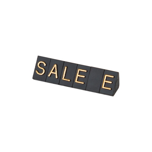 プライスキューブ補充S用5セット黒/金SALE，07107GDS の商品画像