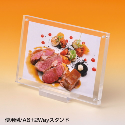 アクリルマグフレーム，スリム，A6，60311-03 の商品画像