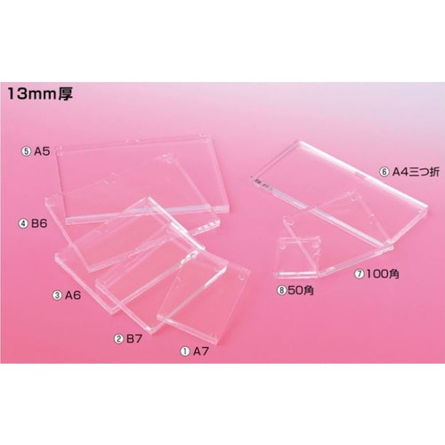 アクリルプライサー，13mm厚，100角，60587-07 の商品画像