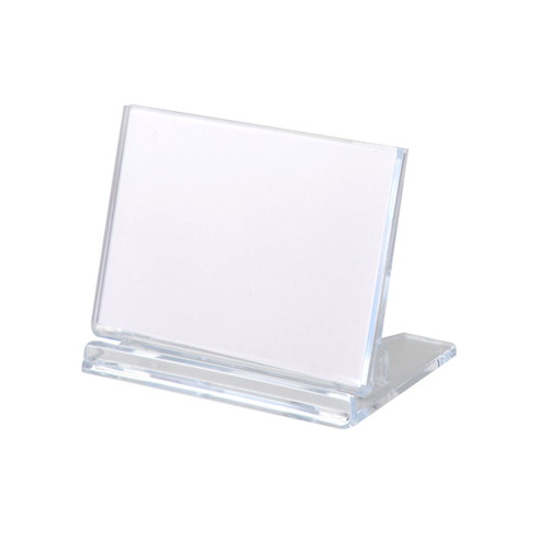 リクライニングカードホルダUC-3クリア中紙ムジ，07503CLR の商品画像
