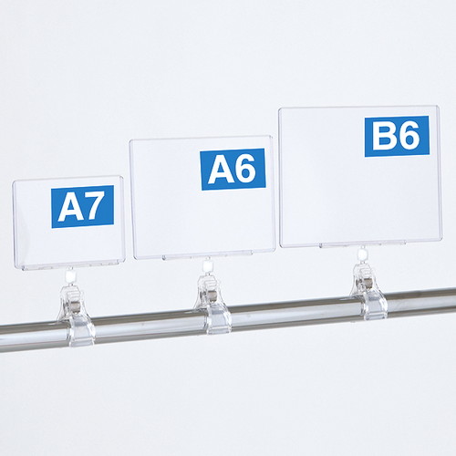 クリップ式カードケース，A7用(3ケ)，55925-1* の商品画像