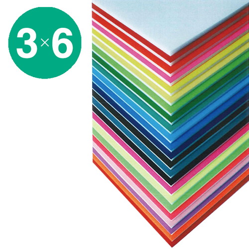 ニューカラーボード，5mm，3×6，アクアグリーン，51701AG* の商品画像