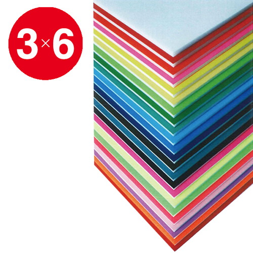 ニューカラーボード，5mm，3×6，アメリカンレッド，51701AR* の商品画像