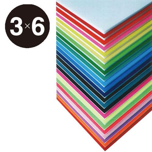 ニューカラーボード，5mm，3×6，ブラック，51701BK* の商品画像