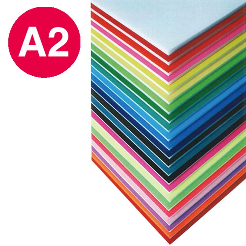 ニューカラーボード，5mm，A2，蛍光レッド，51703FR* の商品画像