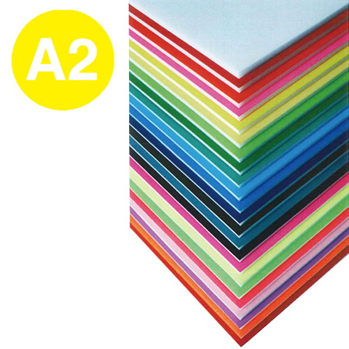 ニューカラーボード，5mm，A2，蛍光イエロー，51703FY* の商品画像