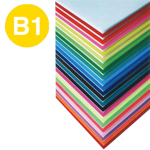 ニューカラーボード(7mm)，B1，イエロー，51707YL* の商品画像