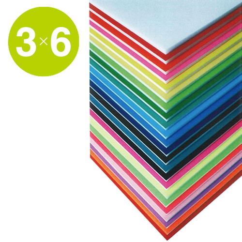 ニューカラーボード(7mm)，3*6，イエローグリーン，51708YG* の商品画像