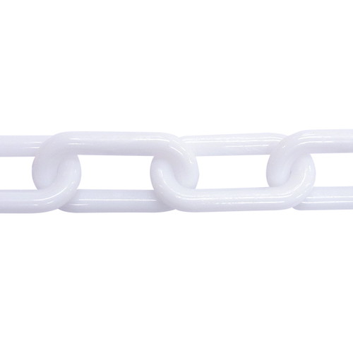 プラスチックチェーン，NO.80(PW)，白，22635WHT の商品画像