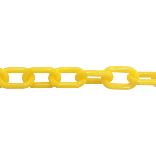 プラスチックチェーン，NO.40(PW)，黄，22637YLW の商品画像