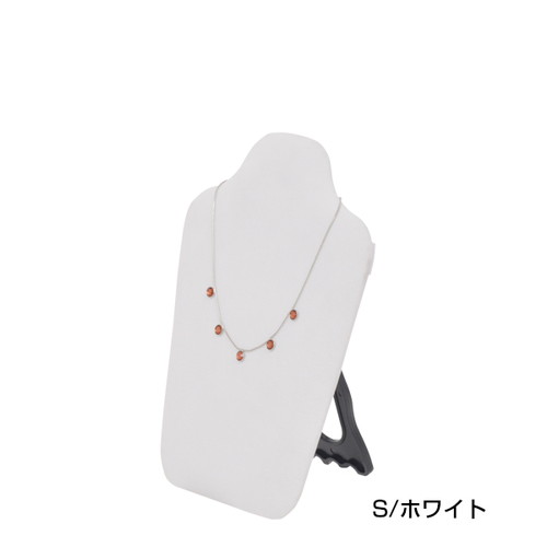 折りたたみ式ネックレススタンドS白，布，60161-02の商品画像