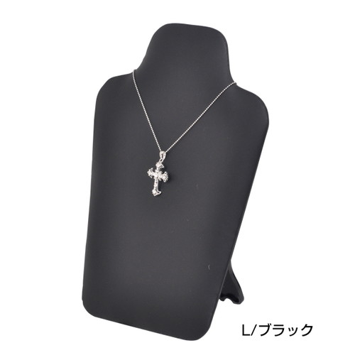 折りたたみ式ネックレススタンドL白，布，60162-02の商品画像