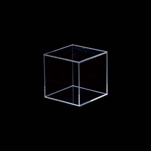 アクリルBOX，5面体(クリア)t=3mm，100角，30603CLRの商品画像