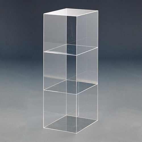 アクリル3連ボックス，透明，30648-2*の商品画像
