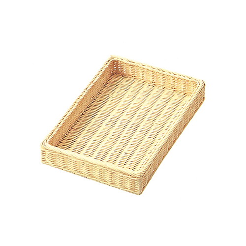 足付籐編つめバスケット(小)47-47，50425***の商品画像