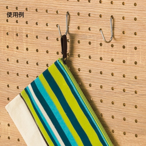 有孔パネル用1点掛フック，小物用(10本)，60136-01の商品画像