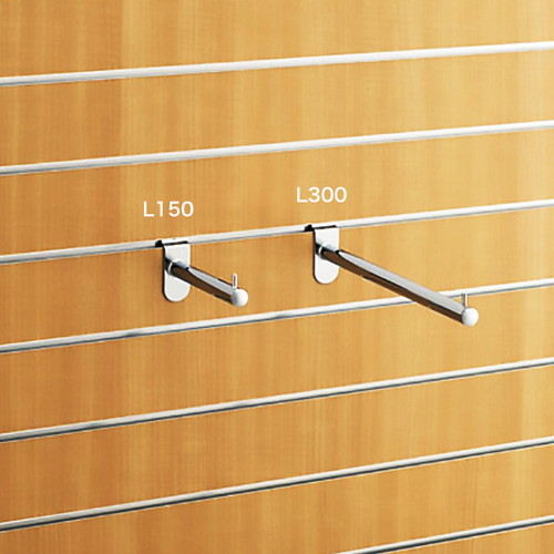 スロットウォール用フェイスアウトハンガー，L300，51929-1*の商品画像
