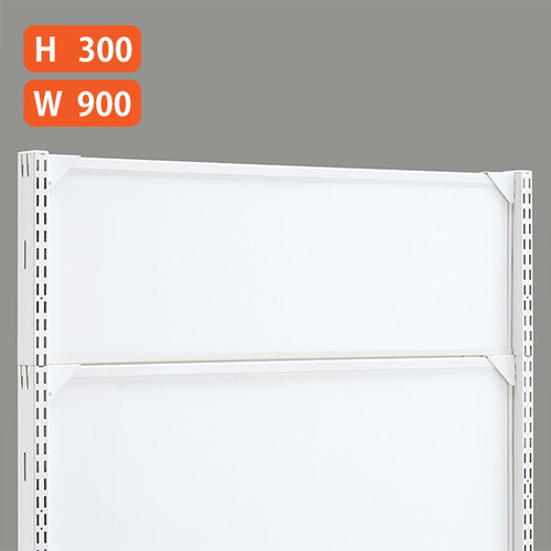 BR50用上部パネル，白，W900，H300，61953-01の商品画像