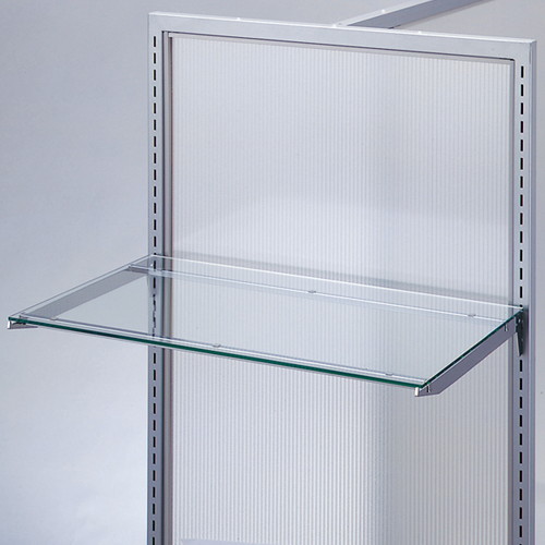 ガラス棚セット，W600(5mm厚)，D350，49985-2*の商品画像