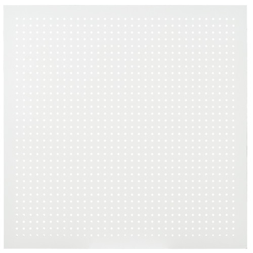 有孔パネル，スリット，900×900ホワイト，61901-02の商品画像