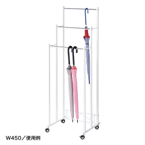 3段傘掛け，W450，ホワイト，53961-1*の商品画像