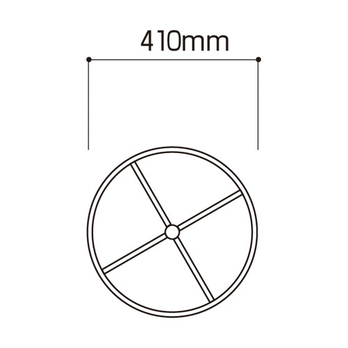 円型4段回転小物掛け，追加リング，50341-2*の商品画像