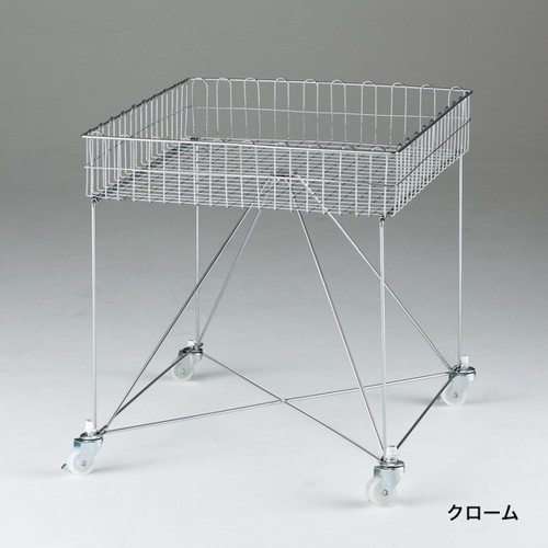 スモールバスケットワゴンW600，白，56477-3*の商品画像