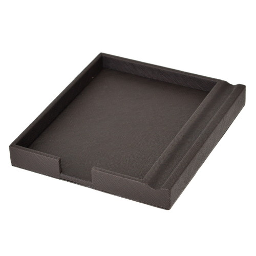 メモボックス，ペン置き付，HG19BR，ブラウン，61216BRNの商品画像