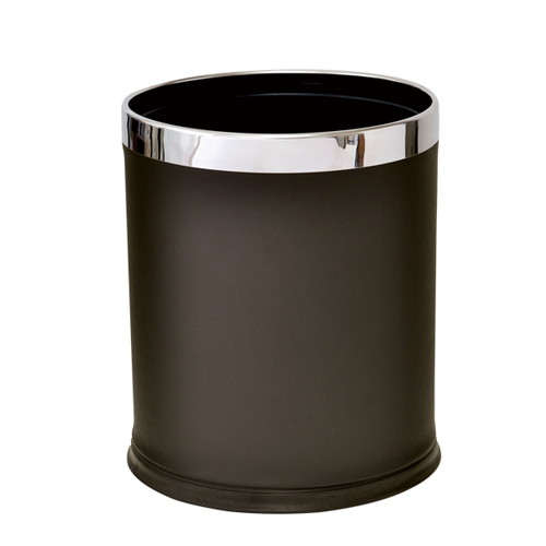 ダストボックス，丸タイプ，HG13BR，ブラウン，61202BRNの商品画像