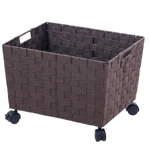 クロークバスケット，スクエア，キャスター付，56619-2*の商品画像