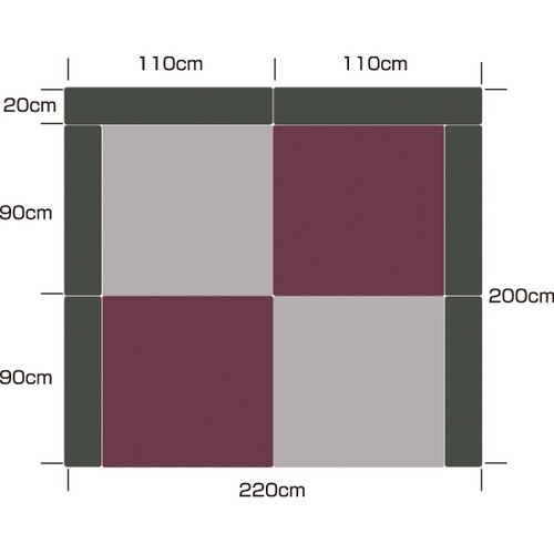 基本セット，コの字タイプ，52443***の商品画像